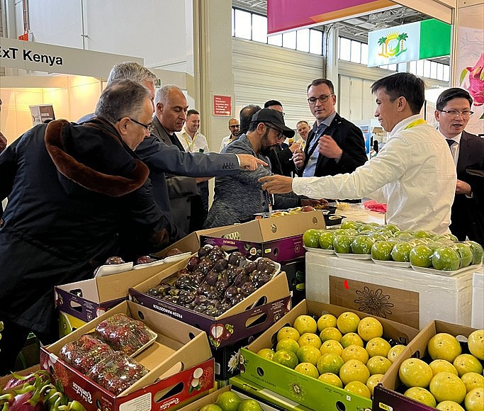 Hoa quả Việt Nam được giới thiệu tại Fruit Logistica 2024.