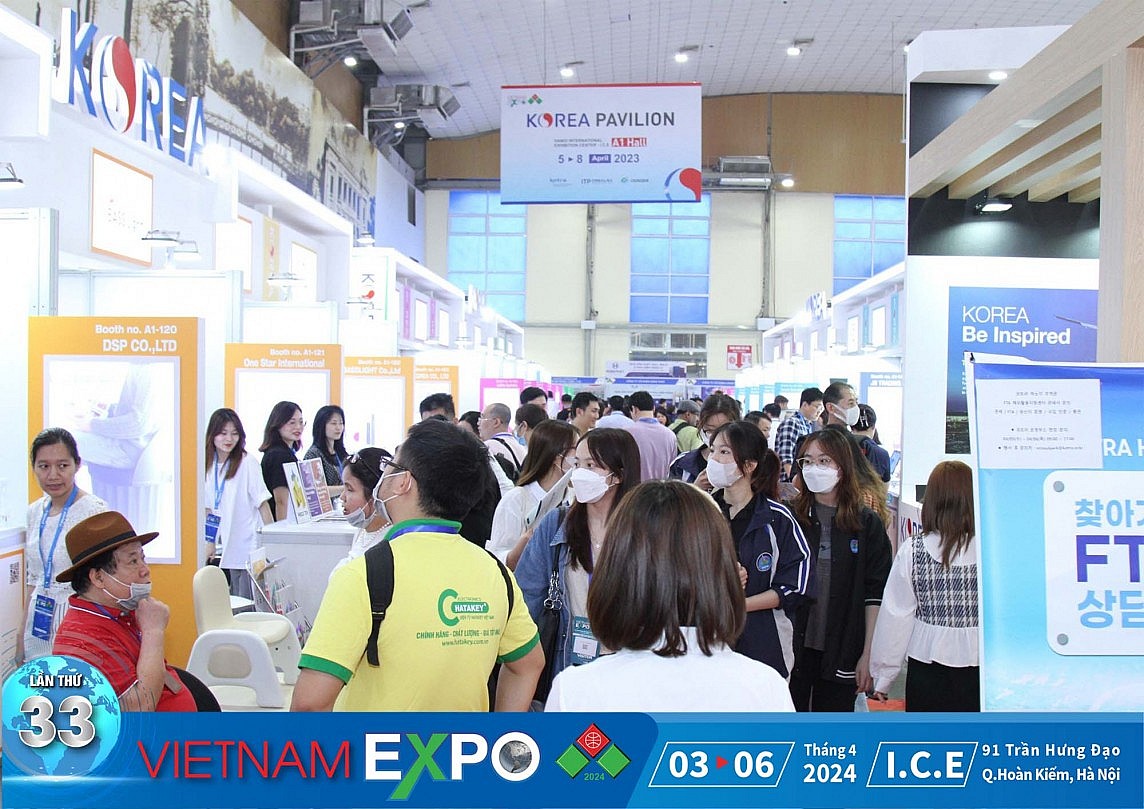 Vietnam Expo 2024: Tiếp tục là điểm hiẹn giao thương của các doanh nghiệp quốc tế