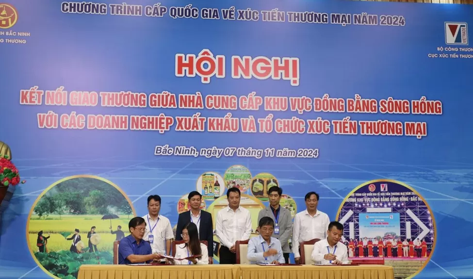 Tăng cường xúc tiến thương mại qua các hội nghị kết nối giao thương