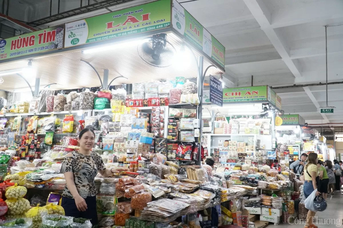 Các quầy hàng sinh thái - Eco shop tại chợ Hàn (Đà Nẵng)