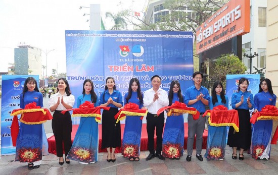 Hải Phòng: Triển lãm trưng bày, giới thiệu và giao thương các sản phẩm khởi nghiệp của thanh niên