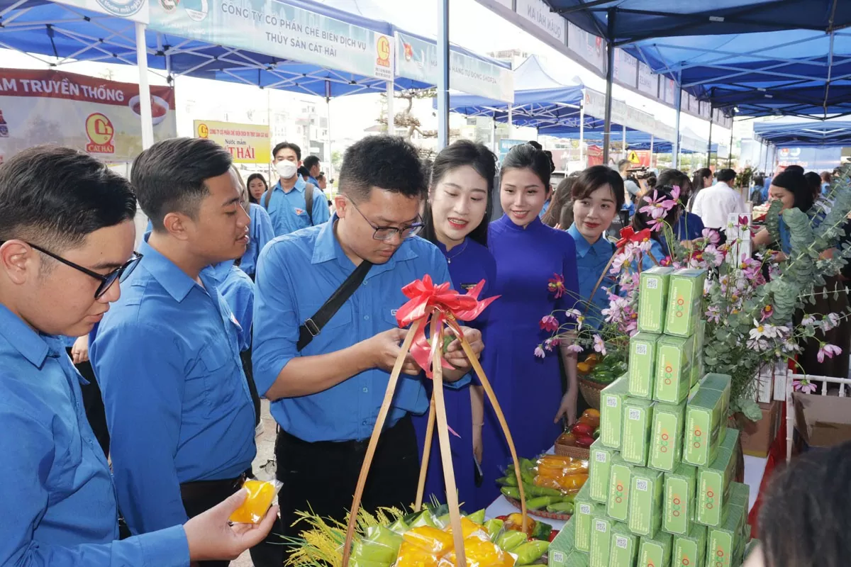 Hải Phòng: Triển lãm trưng bày, giới thiệu và giao thương các sản phẩm khởi nghiệp của thanh niên