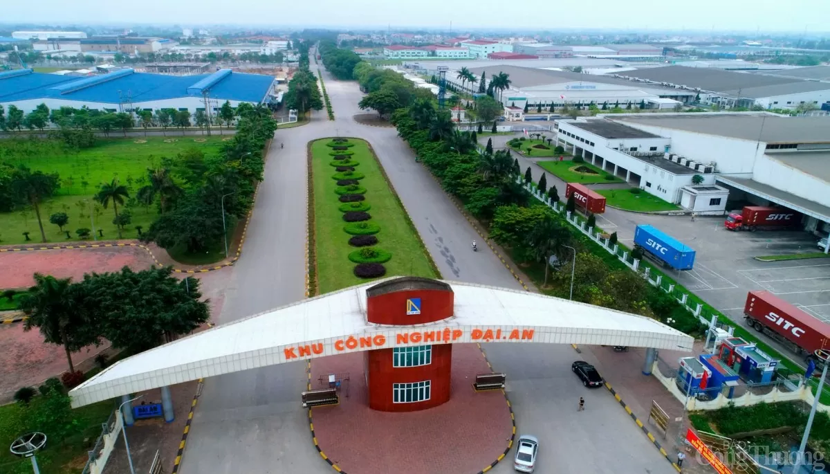 Khu công nghiệp tỉnh Hải Dương thu hút 332 dự án đầu tư nước ngoài, số vốn 6.544 triệu USD