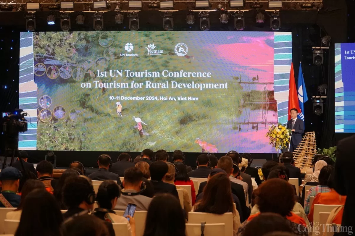 Quảng bá sản phẩm OCOP, nông sản đặc trưng tại Hội nghị quốc tế Du lịch nông thôn Quảng bá sản phẩm OCOP, nông sản đặc trưng tại Hội nghị quốc tế Du lịch nông thôn