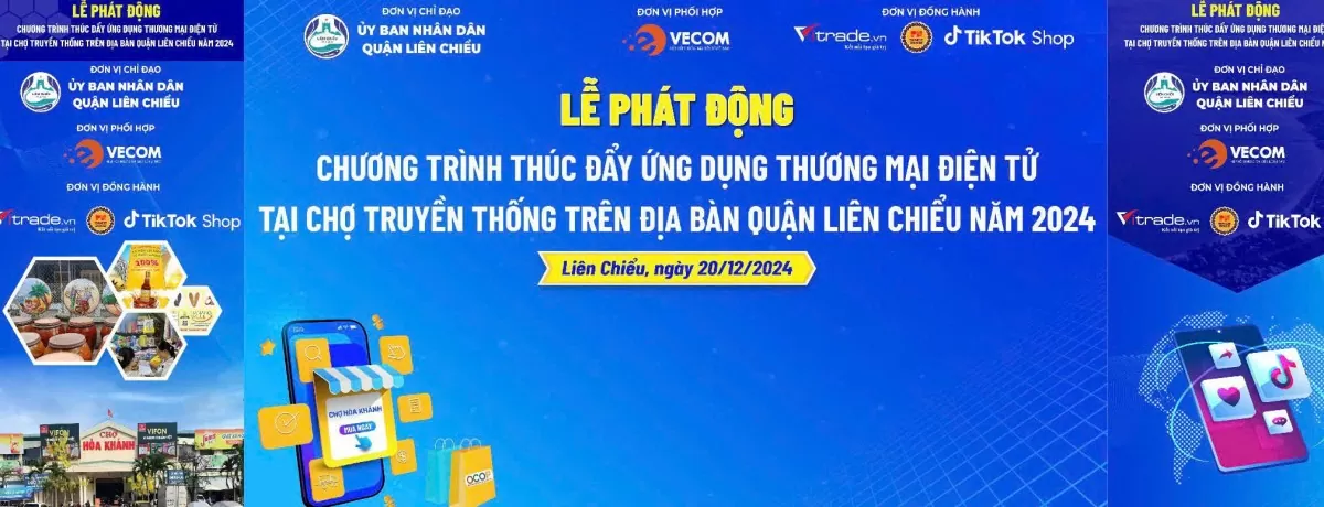 Thúc đẩy ứng dụng thương mại điện tử tại chợ truyền thống