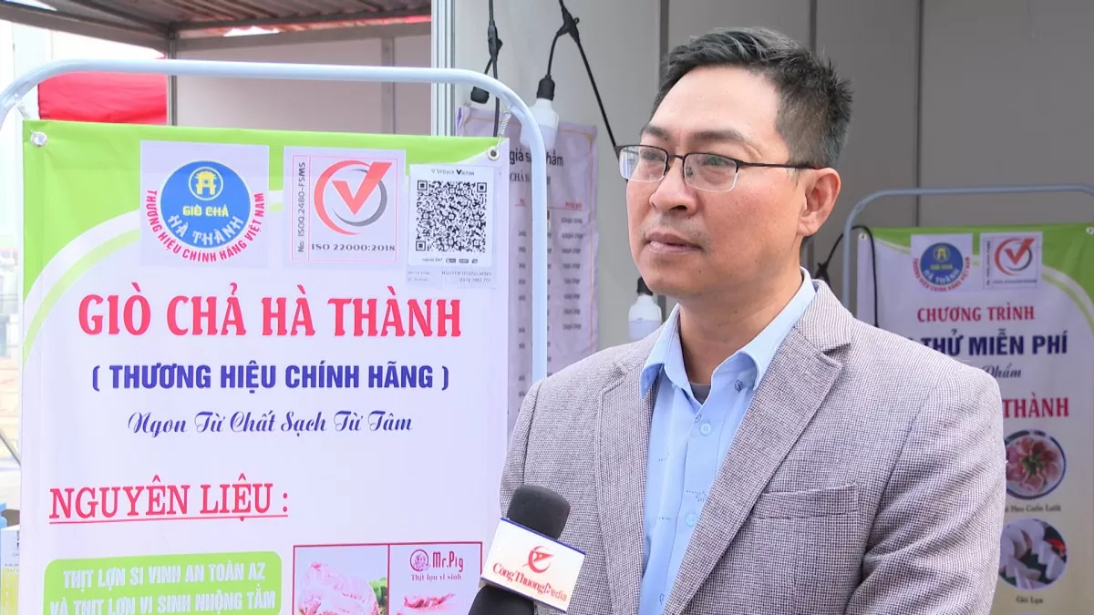 Lan tỏa giá trị văn hóa ẩm thực Việt tại hội chợ Tết