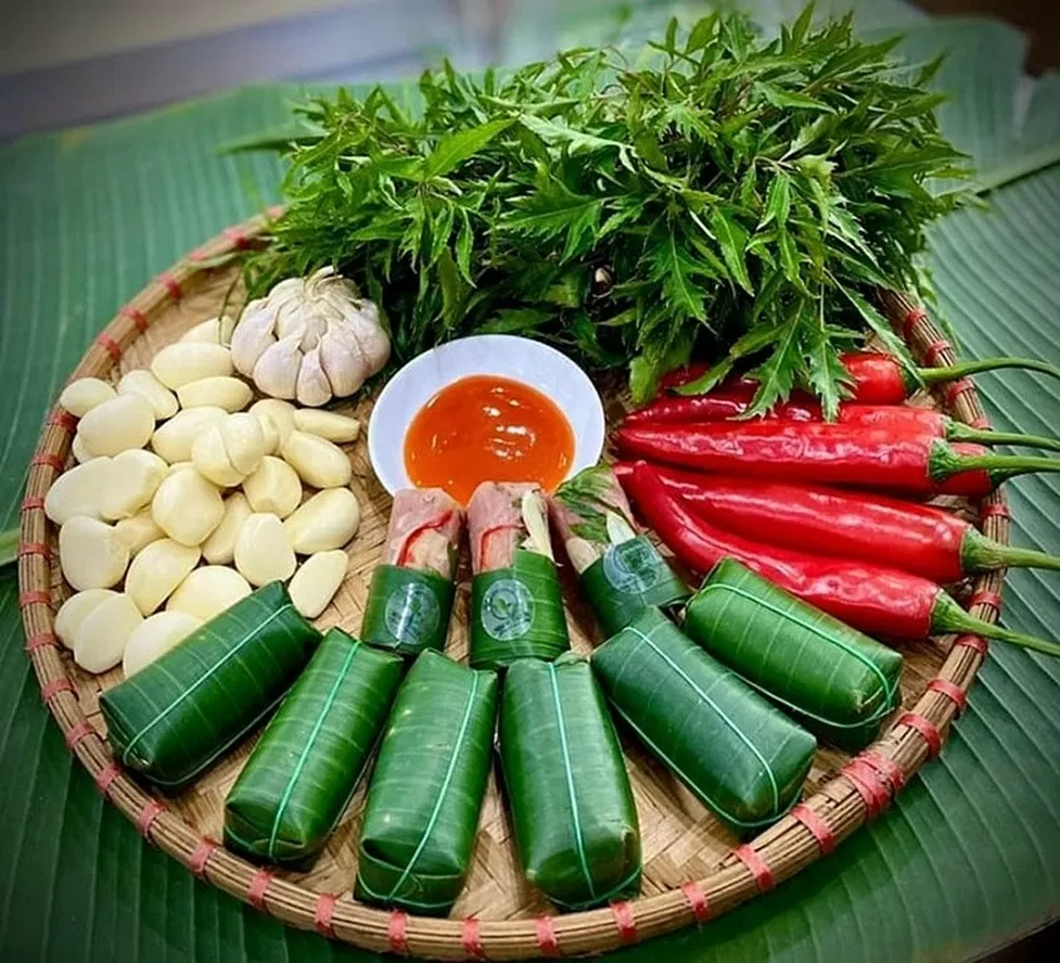 Nem chua - đặc sản của người xứ Thanh trong ngày Tết