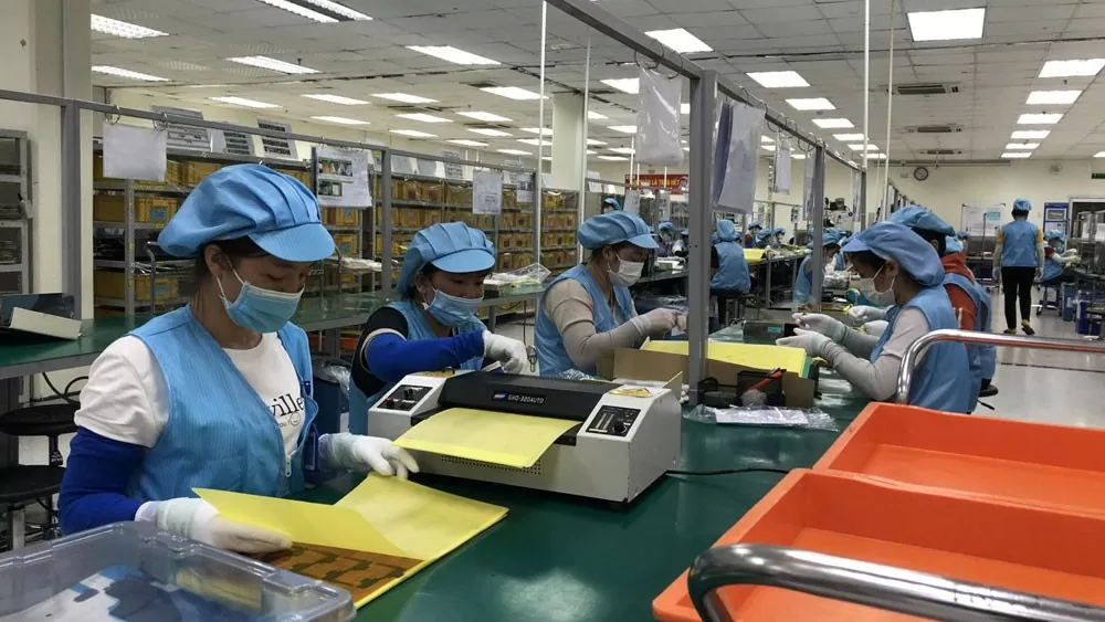 Bắc Giang: Doanh nghiệp khu công nghiệp đã hoạt động bình thường
