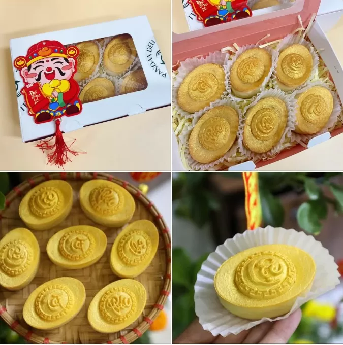 Nhiều loại bánh với nhiều kiểu dáng khác nhau, được làm từ nhiều nguyên liệu...
