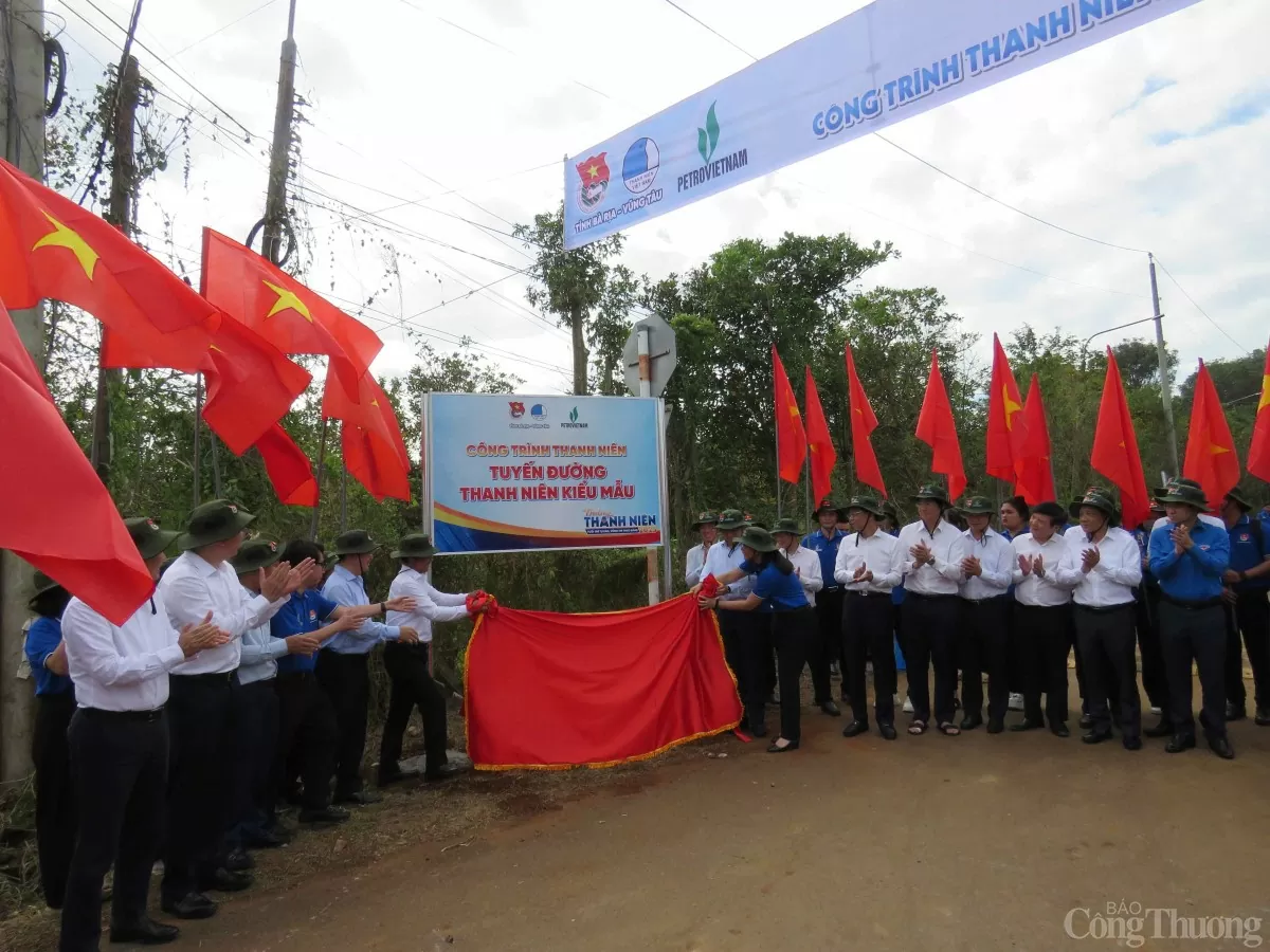 Bà Rịa-Vũng Tàu cùng Petrovietnam ra quân Tháng thanh niên năm 2025