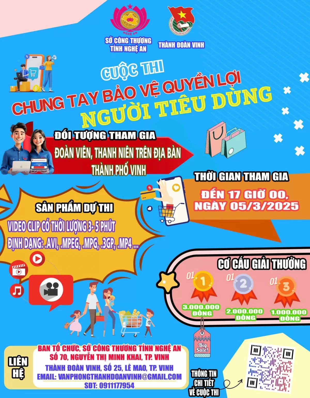 nghệ an tổ chức cuộc thi chung tay bảo vệ quyền lợi người tiêu dùng