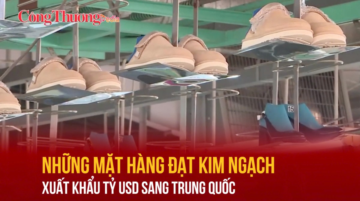 Những mặt hàng đạt kim ngạch xuất khẩu tỷ USD sang Trung Quốc