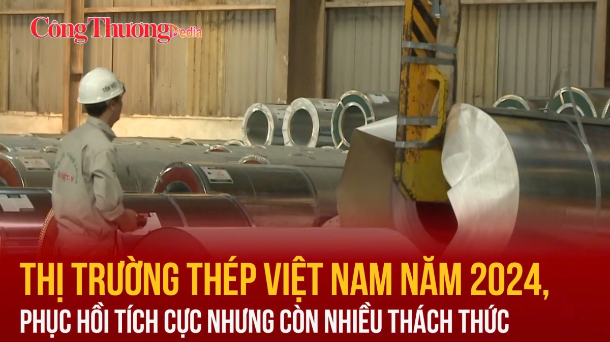 Thị trường thép Việt Nam năm 2024, phục hồi tích cực nhưng còn nhiều thách thức